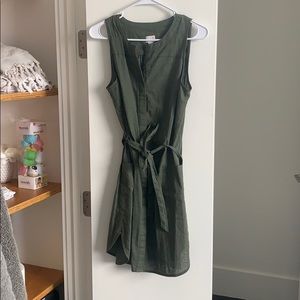 A New Day (Target) Green tie dress- Size Small